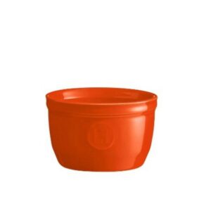 Форма для запекания (рамекин) Emile Henry 150 мл, D 90 мм, H 55 мм, оранжевая артикул 761009
