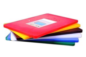 Доска разделочная Viatto 600х400х18 мм красная, п/п артикул SZ6040red