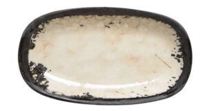 Тарелка Rinart Valencia Vega L 255 мм, B 130 мм артикул VLC25OKT-VEGA