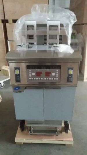 Фритюрница электрическая CNIX OFE-H239 открытая две ванны (автоматический подъем корзин)