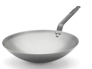 Сковорода WOK De Buyer White steel D 355 мм, H 85 мм артикул 5114.35