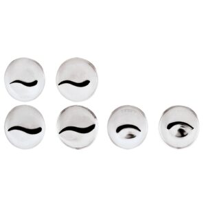 Набор насадок кондитерских Paderno D основания 24 мм, 6 шт., нерж сталь артикул 47357-07