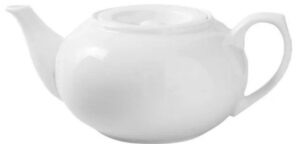 Чайник заварочный KunstWerk Paula белый 700 мл, L 200 мм, D 90 мм, H 80 мм артикул A0255