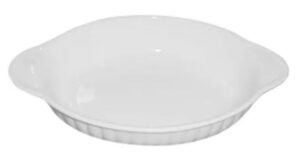 Блюдо для запекания KunstWerk Paula белое H 35 мм, L 215 мм, B 130 мм артикул A0354