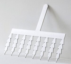 Трафарет кондитерский для декора Martellato "PETAL COMB" H 80 мм артикул 20FH03L