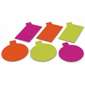 Подложка кондитерская Garcia De Pou D 80 мм, двусторонняя, оранжевый/желтый, 200 шт артикул 185.78