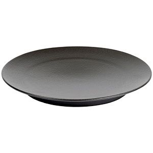 Тарелка Serax S.Pellegrino D270 мм, H30 мм глубокая черная, фарфор артикул B2217127