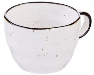 Чашка KunstWerk Pastoral серая 190 мл, D 85 мм, H 55 мм артикул P7139609-C-SH116