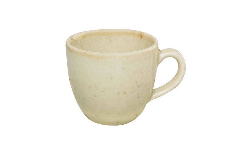 Чашка кофейная 90 мл желтый Porland артикул 312109 желтый