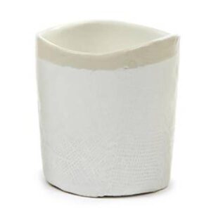 Стакан SEMPRE LIFE Сион D60 мм, H60 мм для горячего белый артикул PP021-WH