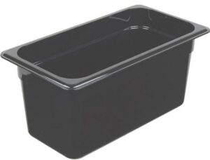 Гастроемкость Cambro Camwear GN 1/3-150 поликарбонат, черная 5,5 л артикул 36CW 110Ch