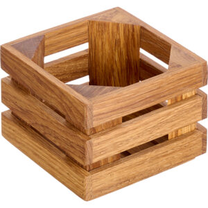 Ящик декоративный PPwood L 105 мм, B 105 мм, H 80 мм, дуб артикул Q649O-00N