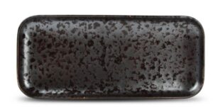 Блюдо F2D Oxido Black H 25 мм, B 100 мм, L 220 мм артикул 605003