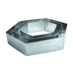 Резак кондитерский P.L. Proff Cuisine Шестиугольник L 150 мм, H 50 мм артикул RING-HX-15/5