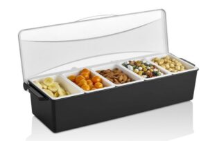 Контейнер барный Gastroplast 2250 мл, L 495 мм, B 155 мм, H 95 мм 5 отделений артикул 77071