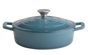 Кастрюля APS 5 stars 2,5 л, D 250 мм, H 70 мм бирюзовая артикул 88312