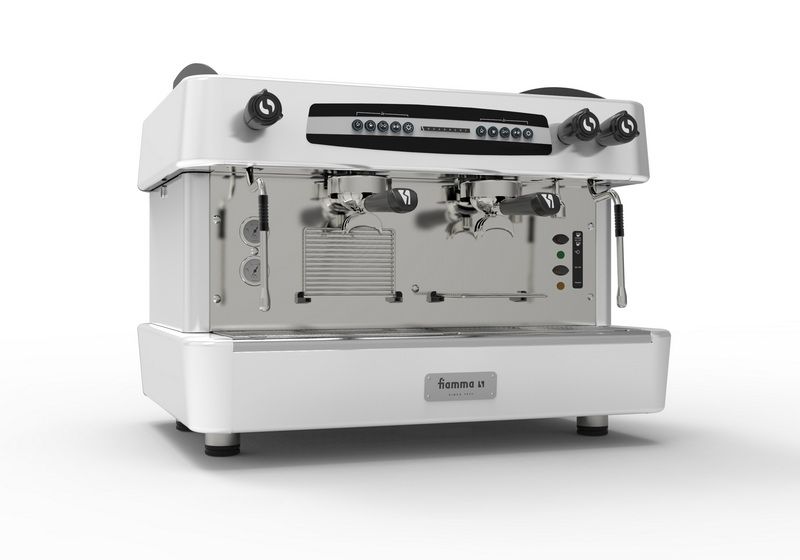 Кофемашина рожковая автоматичесая FIAMMA Quadrant 2 CV TC White (2 высокие группы, автомат)