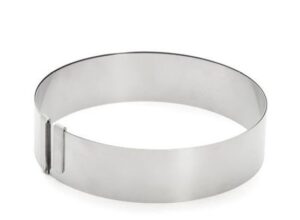 Кольцо кондитерское De Buyer D 360/180 мм, H 45 мм раздвижное артикул 3040.01