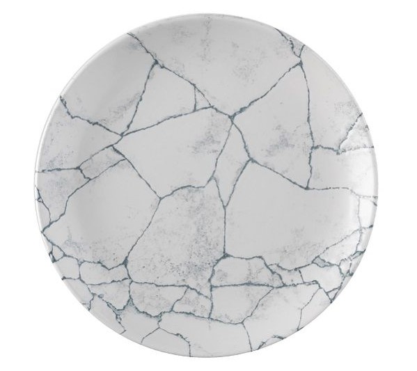 Тарелка CHURCHILL Kintsugi Pearl Grey D 217 мм артикул KTPGEVP81