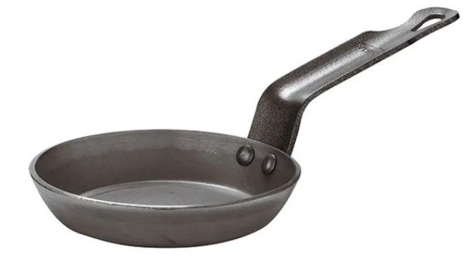 Сковорода блинная Paderno D 120 мм, H 20 мм, L 240 мм артикул 11715-12