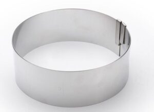 Кольцо кондитерское De Buyer D 360/180 мм, H 65 мм раздвижное артикул 3040.02