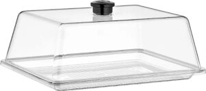 Поднос для выкладки Gastroplast GFT-16 270х210 мм поликарбонат, прозрачный (крышка арт. 76834) артикул 76843