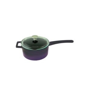 Сотейник LAVA 1,35 л, d160 мм чугун крышка стеклянная цвет фиолетовый артикул LV Y SOS 16 K3 P