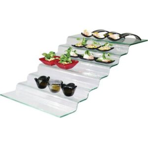 Подставка фуршетная Bdk Steps H 200 мм, L 650 мм, B 400 мм (7 уровней) артикул 540019