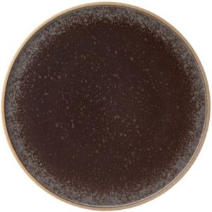 Тарелка мелкая Utopia Truffle фарфор тем.корич., коричневый, D 255, H 23 мм артикул CT7111-000000-B01006