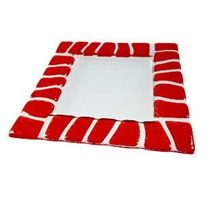 Тарелка Bdk Safari H 20 мм, L 250 мм, B 250 мм артикул 528304