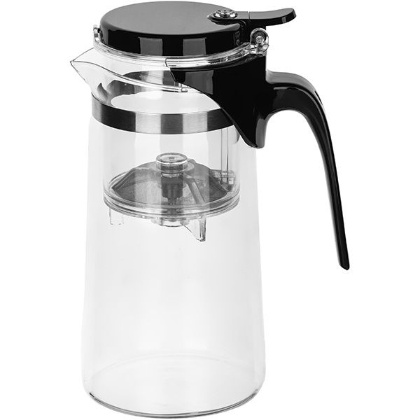 Чайник заварочный ProHotel Гунфу SAG-10 750 мл, D 90 мм, H 190 мм, с фильтром, термост.стекло артикул 3150825