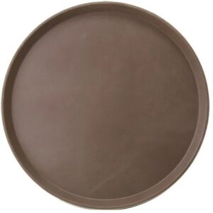 Поднос прорезиненный ProHotel 1600ct/sp/brown D 405 мм, пластик, коричневый артикул 4080633