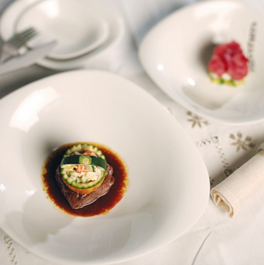 Салатник Cameo Fusion L 210 мм, B 170 мм, H 46 мм артикул 711-82N