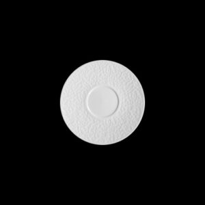 Блюдце Corone Nori 6,5" D 165 мм (для чашки фк5634, фк5635, фк5636), белый [LQ-QK15302] артикул фк5637