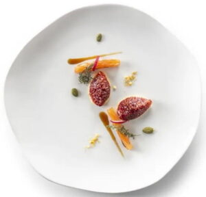 Тарелка PORDAMSA Gastro matte D 200 мм, H 20 мм артикул V0388-0120MAT