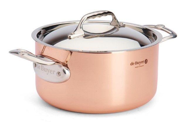 Кастрюля De Buyer Prima Matera 5,4 л, D 240 мм, H 130 мм артикул 6242.24
