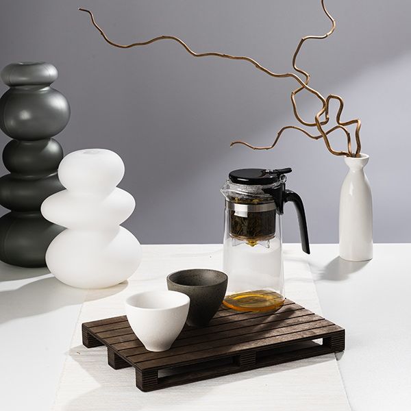 Чайник заварочный ProHotel Гунфу SAG-10 750 мл, D 90 мм, H 190 мм, с фильтром, термост.стекло артикул 3150825