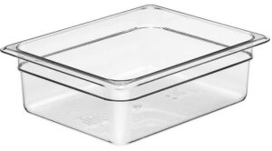 Гастроемкость Cambro Camwear GN 1/2-100 поликарбонат, прозрачная 6 л артикул 24CW 135Ch