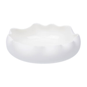 Салатник Royal Charm Wave 500 мл, D 195 мм, H 44 мм, фарфор, белый артикул 3035384 / ZH432-Y150