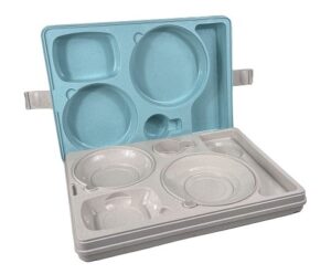 Термоподнос индивидуальный Tribeca 5 секций с зажимом артикул 72970