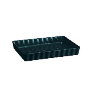 Форма для запекания Emile Henry 1900 мл, L 340 мм, B 240 мм, H 45 мм, синяя артикул 736038