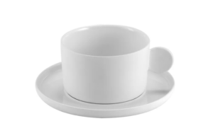 Кофейная пара Le CoQ Aphros 100 мл, D 40 мм, L 80 мм, B 60 мм, H 59 мм, белый артикул LAPH028BI150010