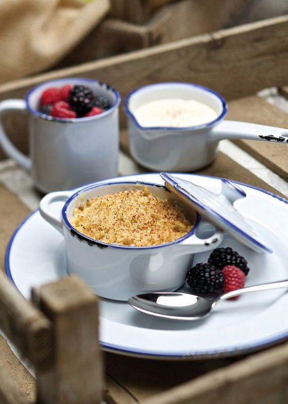 Тарелка мелкая Utopia Avebury Blue керамика белый, синий, D 260, H 25 мм артикул CT6010