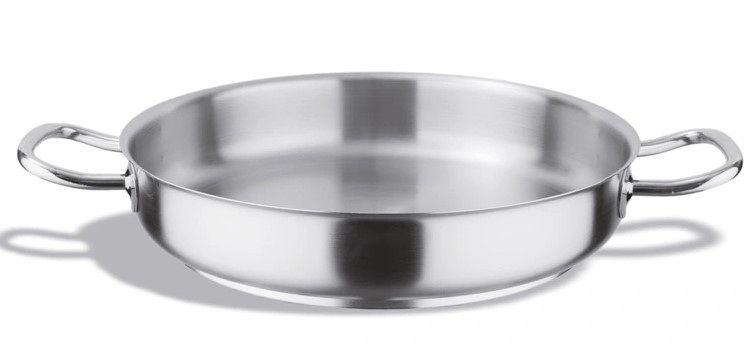 Сковорода для паэльи Pujadas Inox-pro 10 л, D 400 мм, H 80 мм артикул 205.040