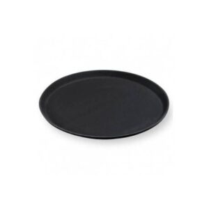 Поднос прорезиненный MGprof d40 см черный /1/12/ артикул 1600CTBl