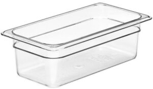 Гастроемкость Cambro Camwear GN 1/3-100 поликарбонат, прозрачная 3,6 л артикул 34CW 135