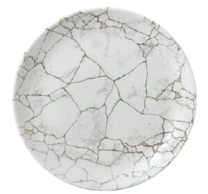 Тарелка CHURCHILL Kintsugi Agate Grey D 217 мм артикул KTAGEVP81