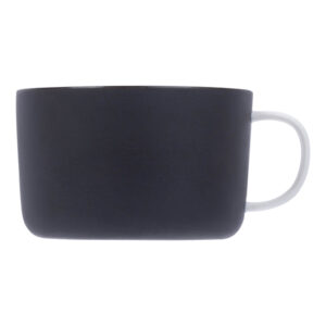 Чашка кофейная Royal Charm Wave 220 мл, D 90/80 мм, H 58 мм, фарфор, черный артикул 3131357 / ZH036-Y214C