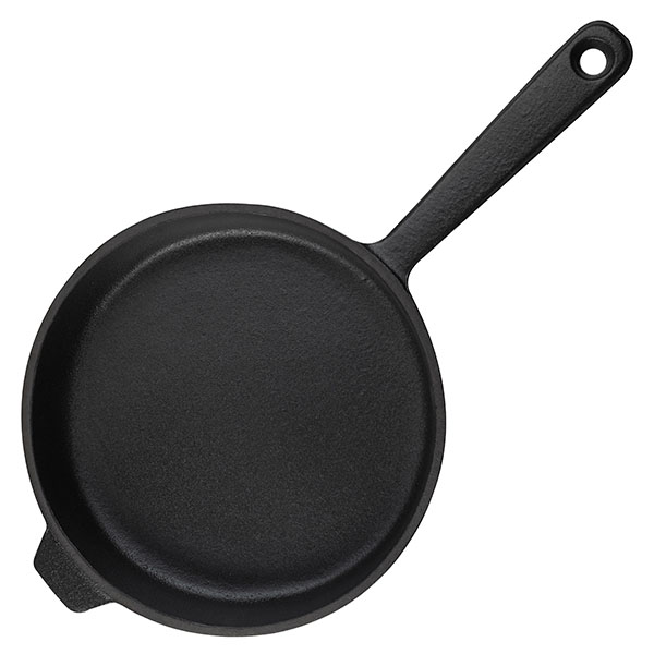 Сковорода ProHotel Ember Cast Matt 12090-20B D 200 мм, H 38 мм, чугун артикул 4022128