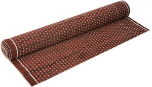 Салфетка сервировочная ProHotel F-007-2/26-0005C L 440 мм, B 300 мм, H 2 мм, бамбук, бордо/белый артикул 3201022